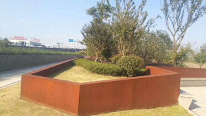 藤县耐候钢挡土墙
